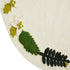 Handmade Christmas Tree Skirt in Felt - Greenery Border on Cream - 36"/60"/72" - ARCADIA HOME